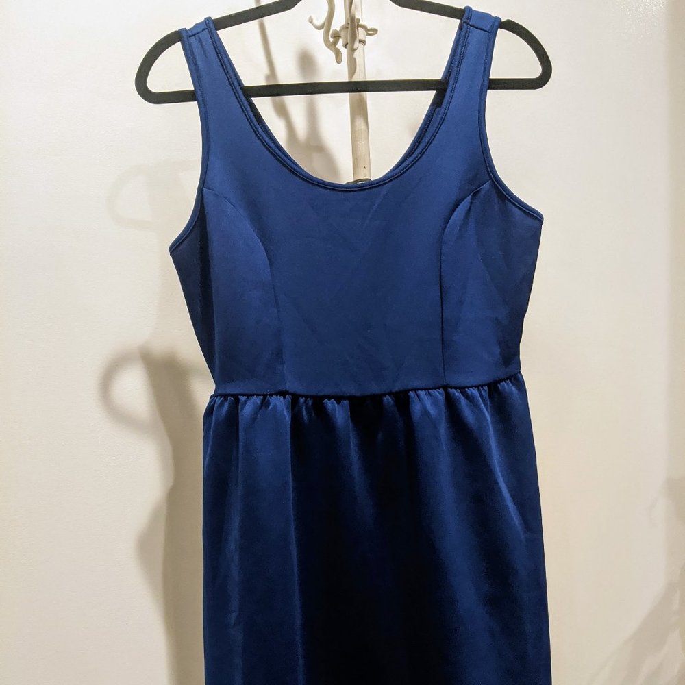 Royal Blue Skater Dress